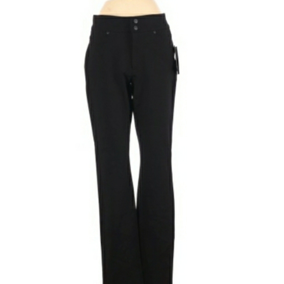 NYDJ Pants - NYDJ Black Skinny Work Pants/slacks NWT 0P